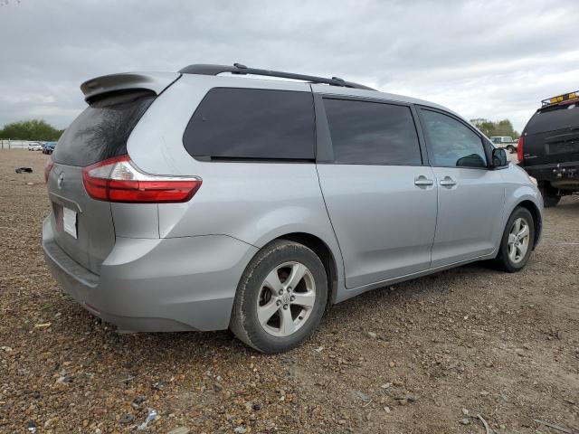 5TDKK3DCXFS575205 - 2015 TOYOTA SIENNA LE SILVER photo 3