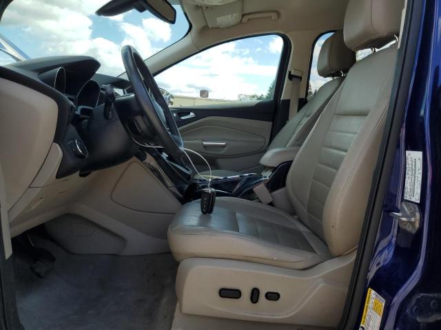 1FMCU0J94EUB20362 - 2014 FORD ESCAPE TITANIUM BLUE photo 7