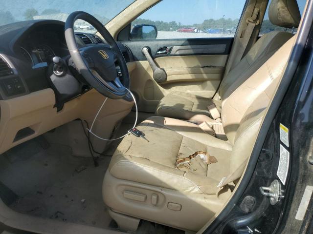 5J6RE38799L033922 - 2009 HONDA CR-V EXL BLACK photo 7