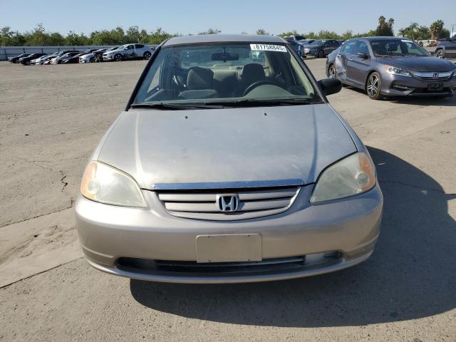 1HGES16591L036084 - 2001 HONDA CIVIC LX TAN photo 5