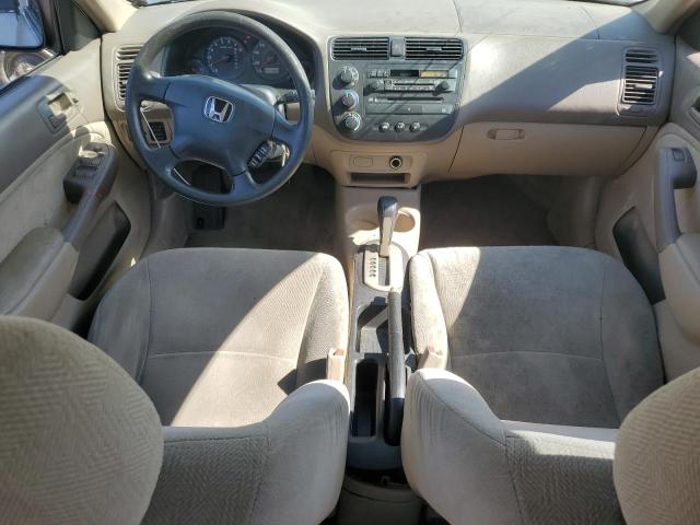 1HGES16591L036084 - 2001 HONDA CIVIC LX TAN photo 8