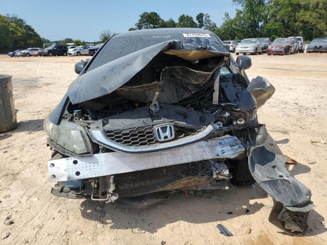 2HGFB2F59DH553168 - 2013 HONDA CIVIC LX შავი ფოტო 5