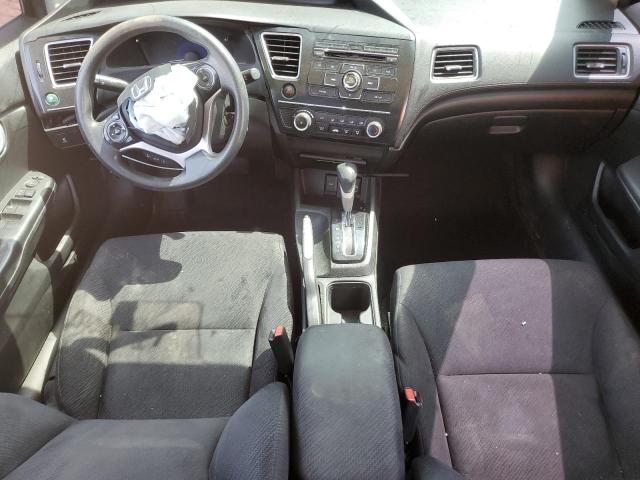 2HGFB2F59DH553168 - 2013 HONDA CIVIC LX შავი ფოტო 8