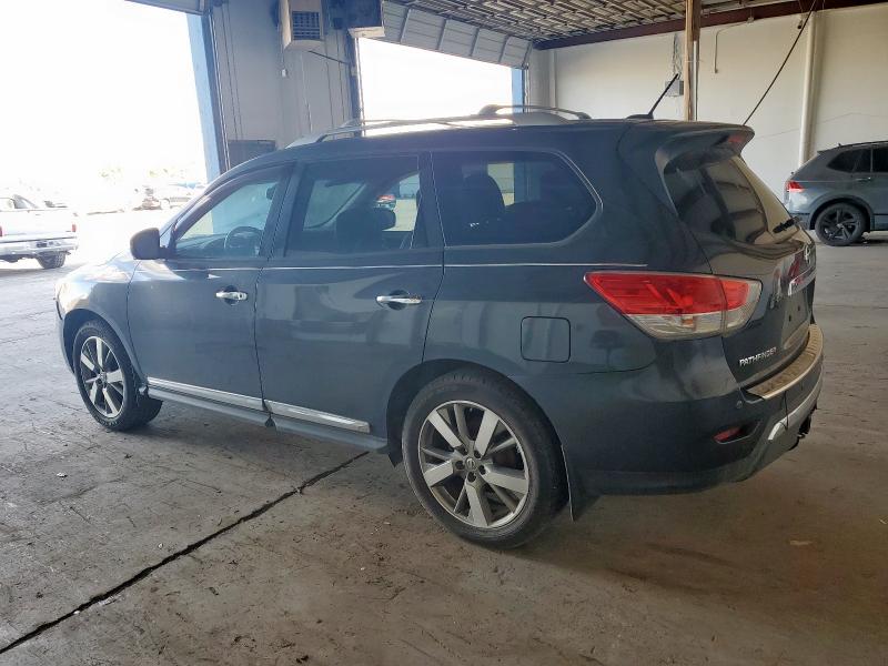5N1AR2MN2DC638973 - 2013 NISSAN PATHFINDER S رمادي صورة 2