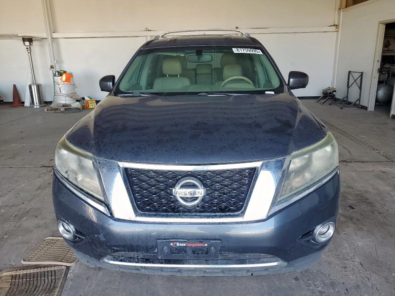 5N1AR2MN2DC638973 - 2013 NISSAN PATHFINDER S رمادي صورة 5