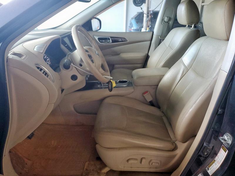 5N1AR2MN2DC638973 - 2013 NISSAN PATHFINDER S رمادي صورة 7