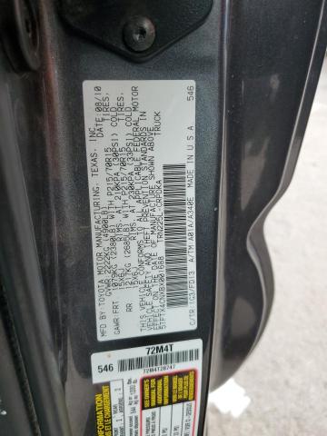 5TFTX4CNXBX001688 - 2011 TOYOTA TACOMA ACCESS CAB Gri fotoğraf 12