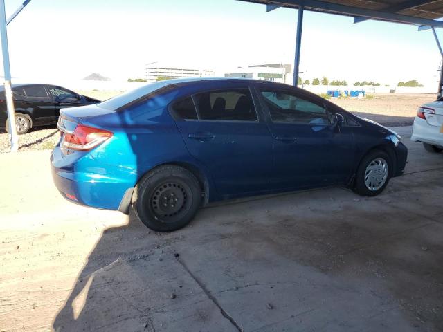 19XFB2F51FE075437 - 2015 HONDA CIVIC LX 蓝色 照片 3