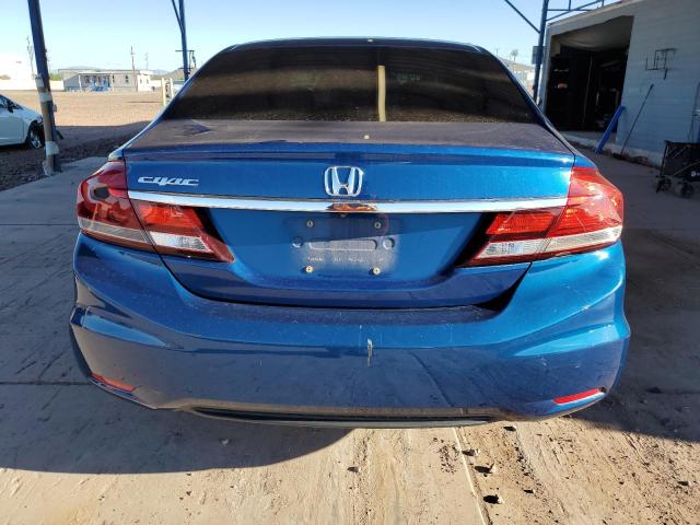 19XFB2F51FE075437 - 2015 HONDA CIVIC LX 蓝色 照片 6