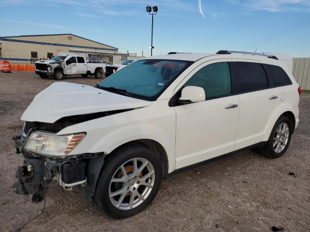 3C4PDCDG0CT201299 - 2012 DODGE JOURNEY CREW WHITE photo 1