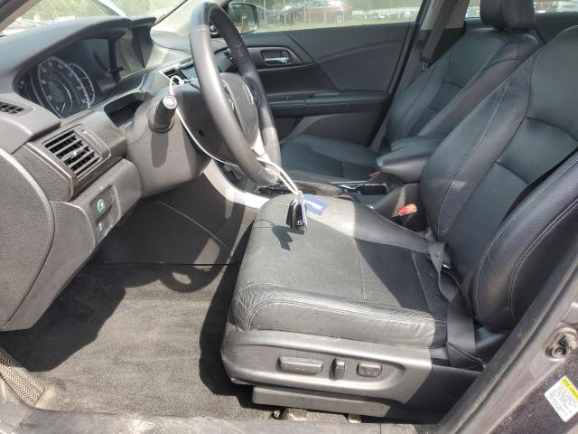 1HGCR2F80FA206466 - 2015 HONDA ACCORD EXL GRAY photo 7