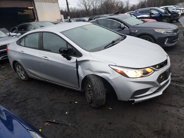 1G1BC5SM8H7279965 - 2017 CHEVROLET CRUZE LS SILVER photo 4