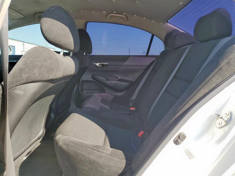 2HGFA16659H536431 - 2009 HONDA CIVIC LX-S WHITE photo 10