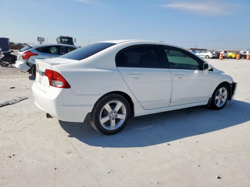 2HGFA16659H536431 - 2009 HONDA CIVIC LX-S WHITE photo 3