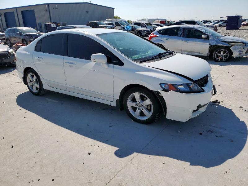 2HGFA16659H536431 - 2009 HONDA CIVIC LX-S WHITE photo 4