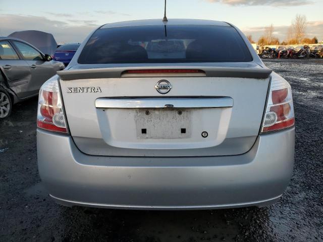 3N1AB6AP7BL724080 - 2011 NISSAN SENTRA 2.0 SILVER photo 6