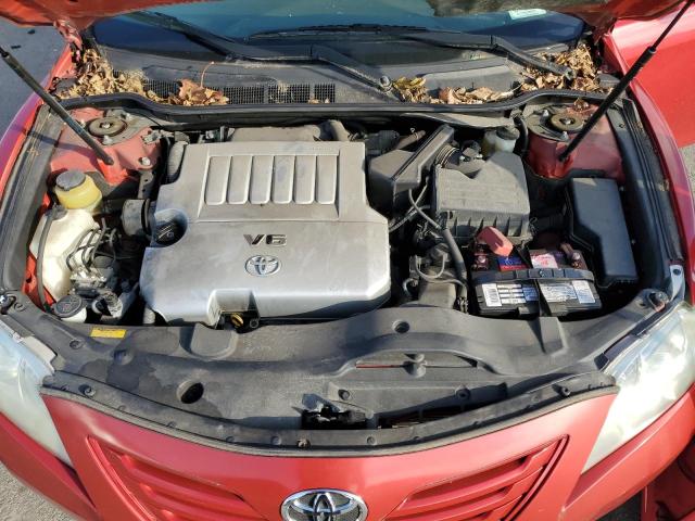 4T1BK46KX7U027983 - 2007 TOYOTA CAMRY LE RED photo 11