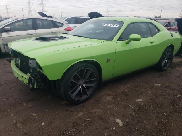 2C3CDZFJ9FH707807 - 2015 DODGE CHALLENGER R/T SCAT PACK GREEN photo 1