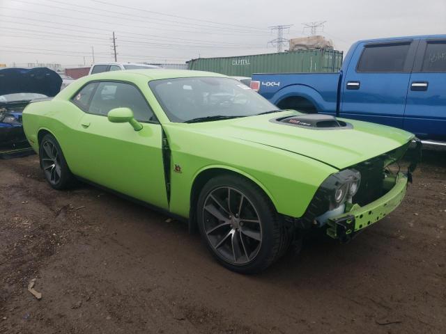 2C3CDZFJ9FH707807 - 2015 DODGE CHALLENGER R/T SCAT PACK GREEN photo 4