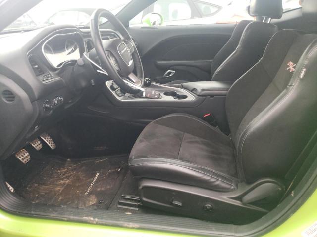 2C3CDZFJ9FH707807 - 2015 DODGE CHALLENGER R/T SCAT PACK GREEN photo 7