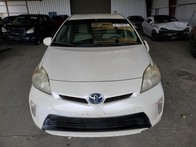 JTDKN3DU6C5438571 - 2012 TOYOTA PRIUS თეთრი ფოტო 5