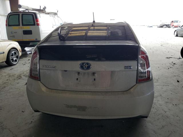 JTDKN3DU6C5438571 - 2012 TOYOTA PRIUS თეთრი ფოტო 6