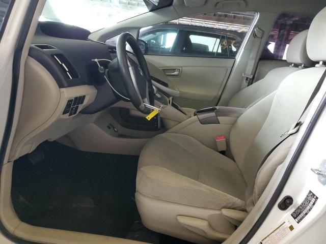 JTDKN3DU6C5438571 - 2012 TOYOTA PRIUS თეთრი ფოტო 7
