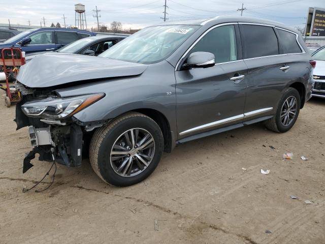 5N1DL0MM6KC503759 - 2019 INFINITI QX60 LUXE GRAY photo 1