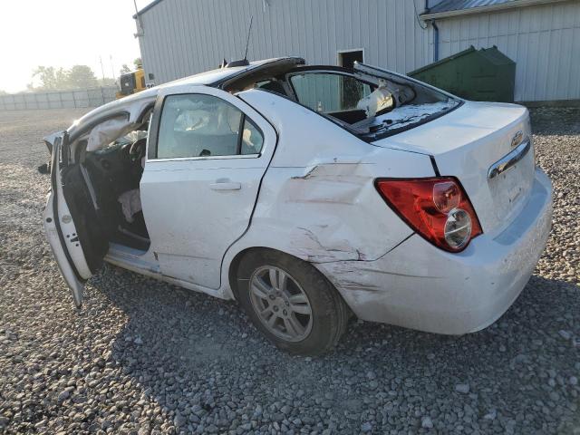 1G1JC5SH2F4198280 - 2015 CHEVROLET SONIC LT WHITE photo 2