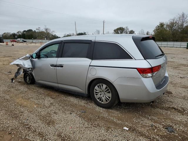 5FNRL5H24FB092029 - 2015 HONDA ODYSSEY LX SILVER photo 2