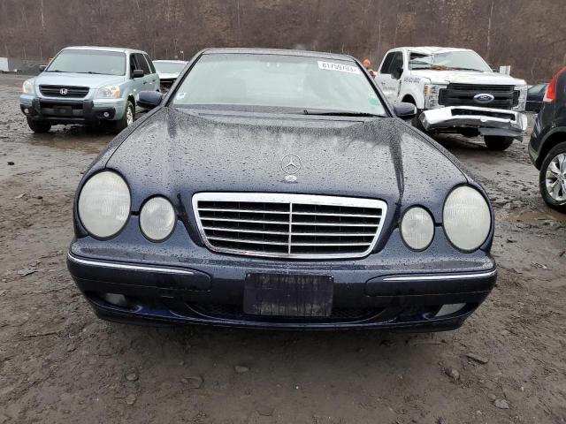 WDBJF82J12X068274 - 2002 MERCEDES-BENZ E 320 4MATIC BLUE photo 5