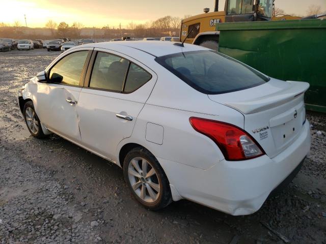 3N1CN7AP7FL802997 - 2015 NISSAN VERSA S WHITE photo 2