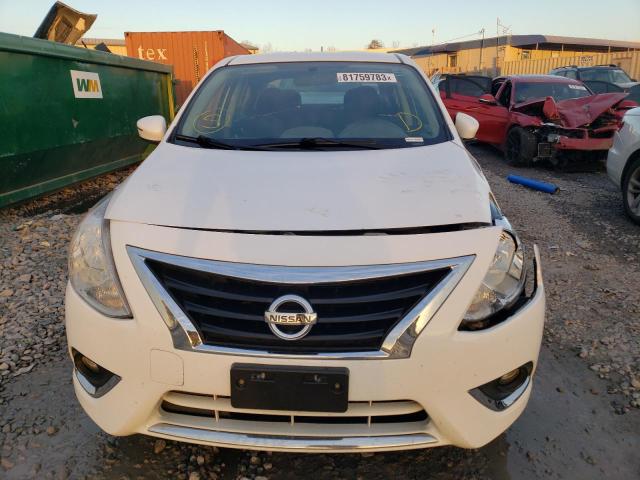 3N1CN7AP7FL802997 - 2015 NISSAN VERSA S WHITE photo 5