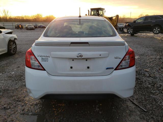 3N1CN7AP7FL802997 - 2015 NISSAN VERSA S WHITE photo 6