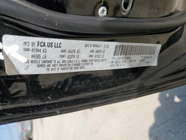 1C3CDFBB7GD668081 - 2016 DODGE DART SXT Черный фото 12