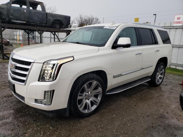 1GYS4NKJ7FR683622 - 2015 CADILLAC ESCALADE PREMIUM WHITE photo 1