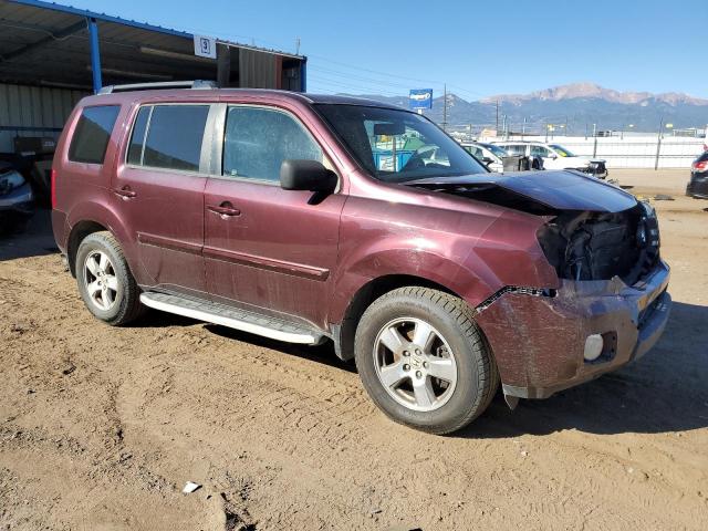 5FNYF4H61BB015466 - 2011 HONDA PILOT EXL 栗色 照片 4