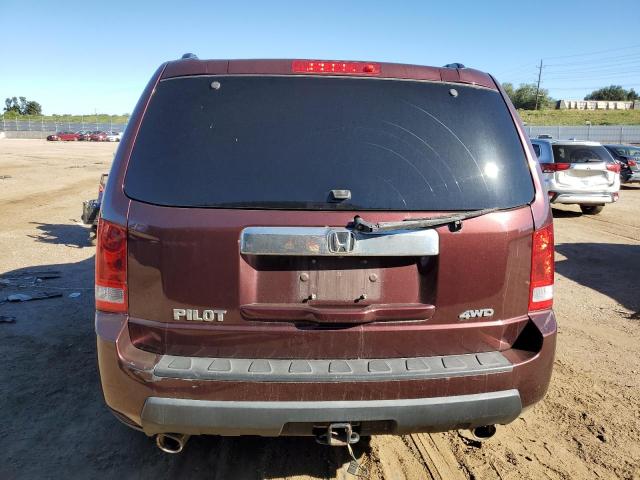 5FNYF4H61BB015466 - 2011 HONDA PILOT EXL 栗色 照片 6
