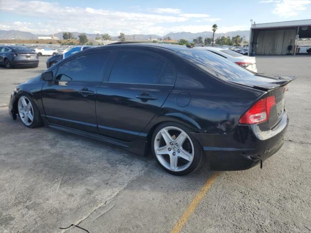 1HGFA16807L025422 - 2007 HONDA CIVIC EX BLACK photo 2