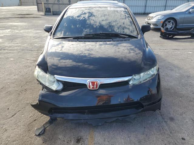 1HGFA16807L025422 - 2007 HONDA CIVIC EX BLACK photo 5