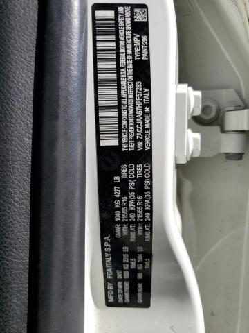 ZACCJAAB7HPF57283 - 2017 JEEP RENEGADE SPORT WHITE photo 12