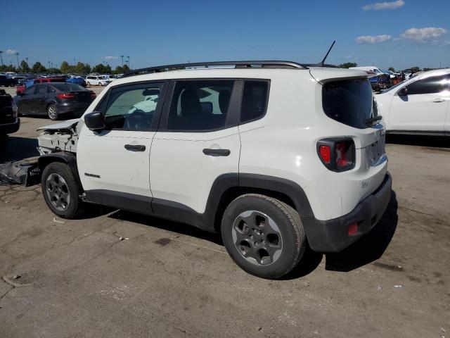ZACCJAAB7HPF57283 - 2017 JEEP RENEGADE SPORT WHITE photo 2