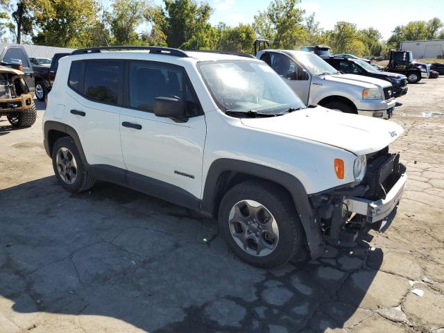 ZACCJAAB7HPF57283 - 2017 JEEP RENEGADE SPORT WHITE photo 4