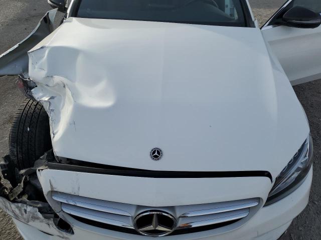 55SWF4JB6JU250473 - 2018 MERCEDES-BENZ C 300 WHITE photo 11