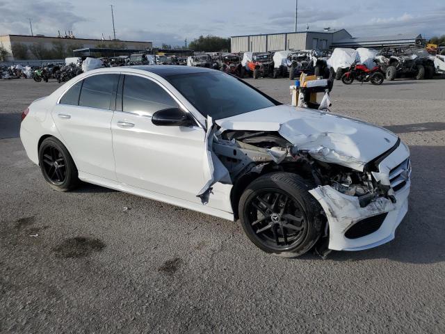 55SWF4JB6JU250473 - 2018 MERCEDES-BENZ C 300 WHITE photo 4