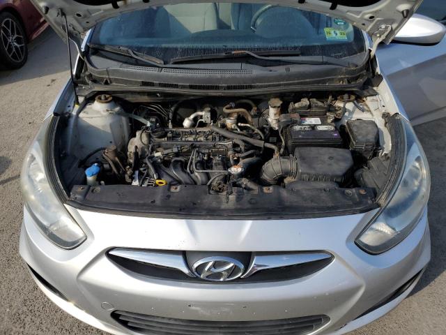 KMHCT4AE0CU157686 - 2012 HYUNDAI ACCENT GLS 银色 照片 11