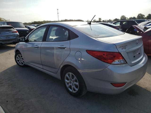 KMHCT4AE0CU157686 - 2012 HYUNDAI ACCENT GLS 银色 照片 2