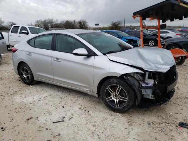 KMHD74LF0HU429725 - 2017 HYUNDAI ELANTRA SE SILVER photo 4