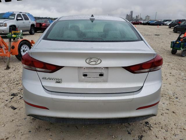 KMHD74LF0HU429725 - 2017 HYUNDAI ELANTRA SE SILVER photo 6