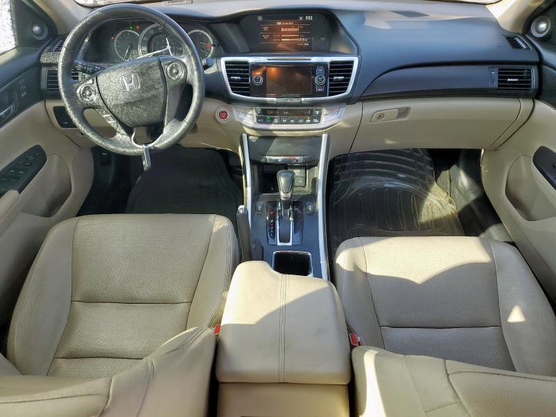 1HGCR2F80FA163229 - 2015 HONDA ACCORD EXL MAROON photo 8